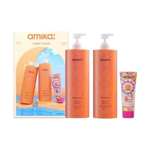 Amika Super-Sized Signature Set: Ultimate Hair Care Collection