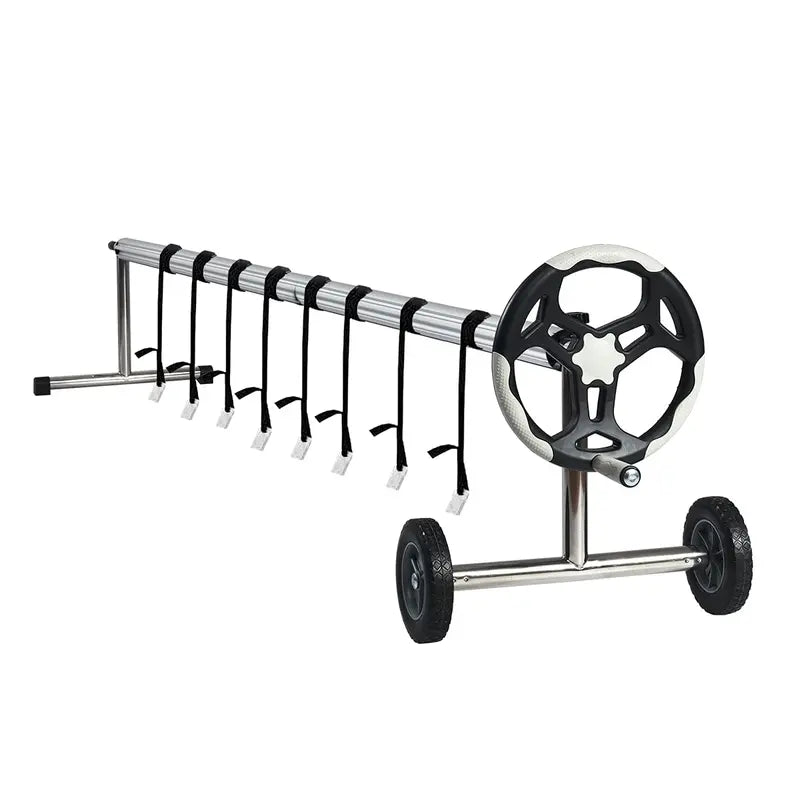 21-Foot Aluminum Solar Pool Cover Reel System