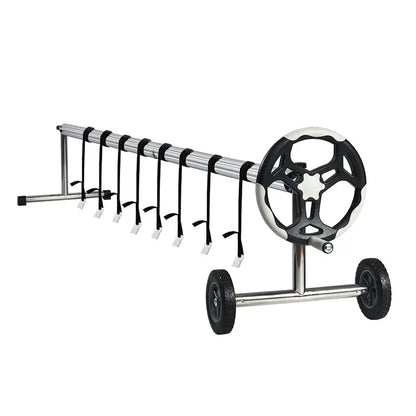 21-Foot Aluminum Solar Pool Cover Reel System