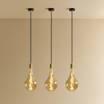 Voronoi III Pendant Light in Brass - Set of 3