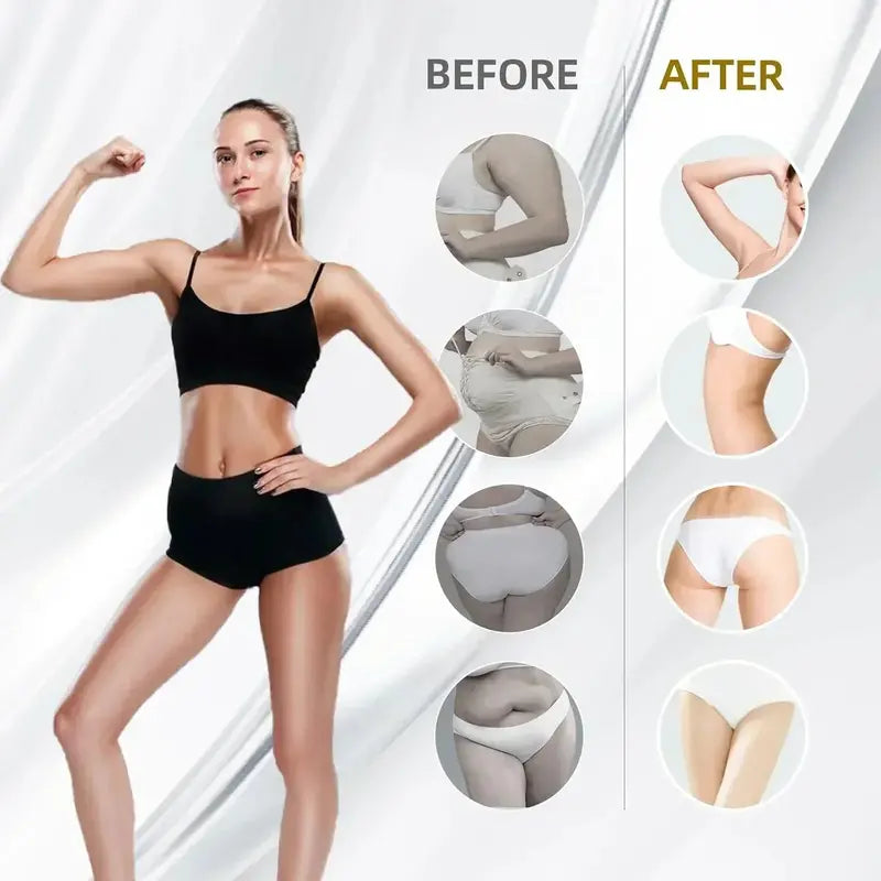 Multi-Function Body Contouring Massager  Handheld RF & Vibration Device for Cellulite Appearance Reduction