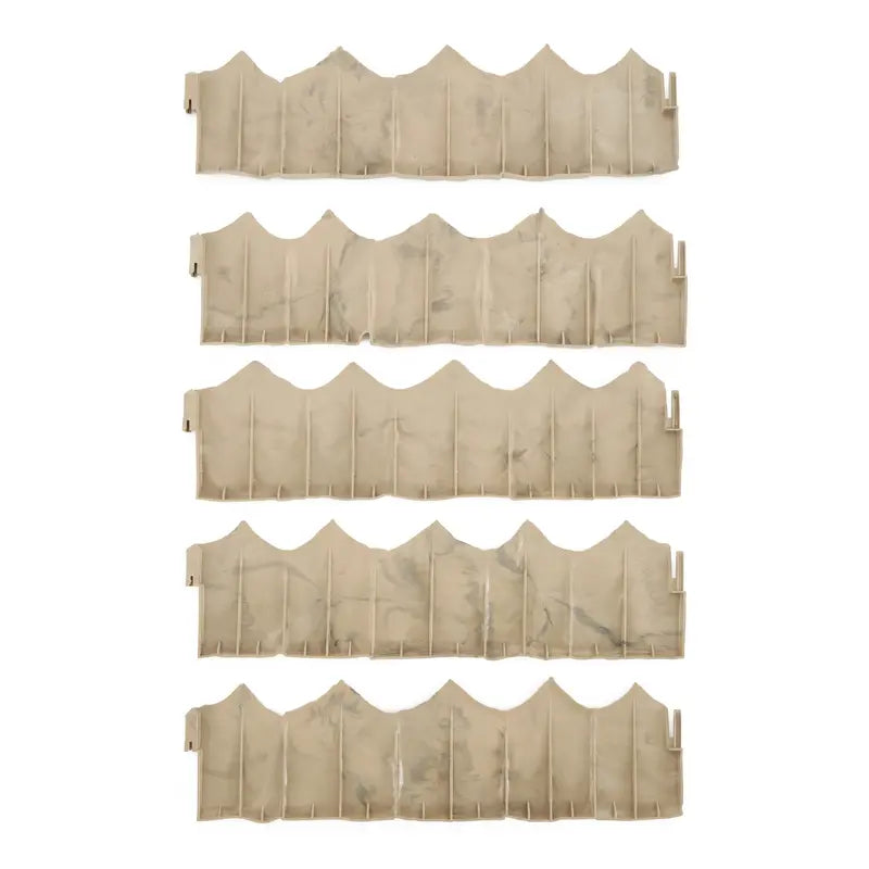 Suncast FSE10LT 10 ft. Tan Flagstone Edging