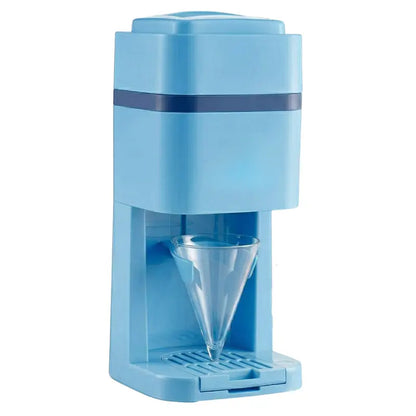 16 oz Shaved Ice Maker with Cone Holder for Homemade Snow Cones