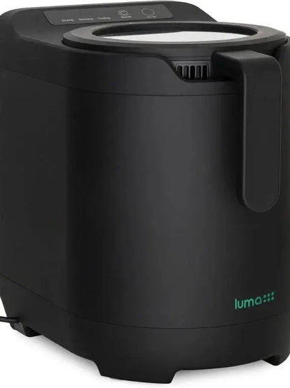 2.5L Electric Kitchen Composter  Odorless Countertop Food Waste Processor with Clear Lid