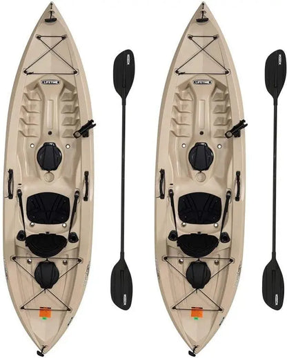 Lifetime Tamarack Angler 100 Fishing Kayak  Twin-Pack with Paddles Included (90806)