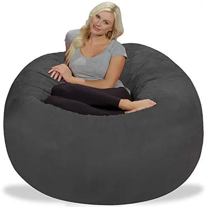 Chill Sack Bean Bag Chair: Giant 5  Memory Foam Furniture Bean Bag