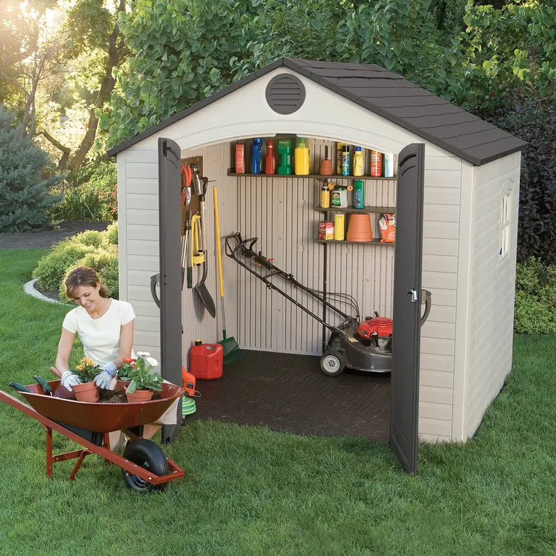 Lifetime 8 x 5 ft. Outdoor Storage Shed
