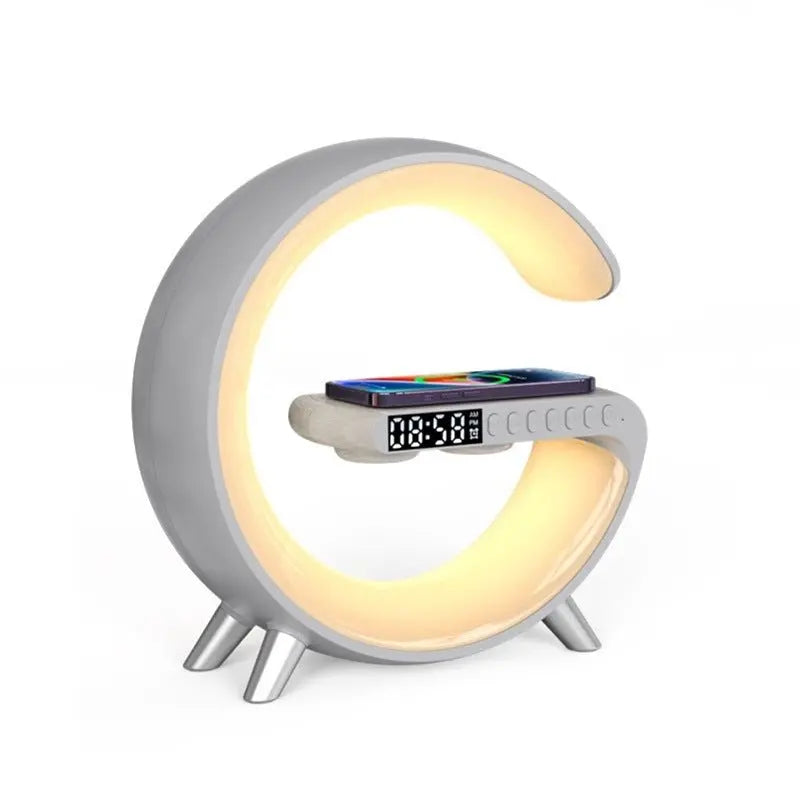 MagSafe Wireless Charger with RGB Ambient Lighting  Customizable Glow Effect