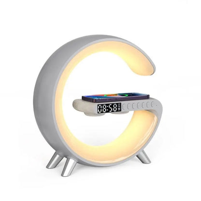 MagSafe Wireless Charger with RGB Ambient Lighting  Customizable Glow Effect