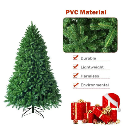 5-Foot Unlit Artificial Christmas Tree  Lifelike Branch Structure