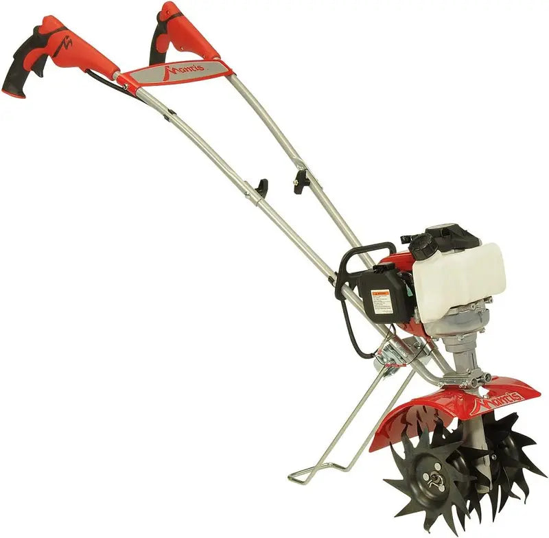 Mantis 7940 Gas Cultivator  25cc Honda 4-Cycle Engine, Red Metal Frame