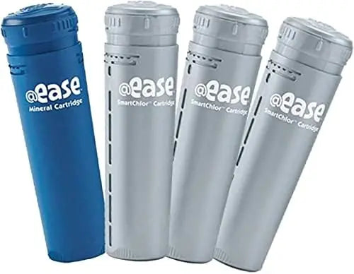 FROG @ease In-Line Mineral & SmartChlor Cartridges for Marquis, Caldera, Artesian, Hot Springs Spas; Hot Tub Sanitizer, CYA-Free, Up to 600 Gallons