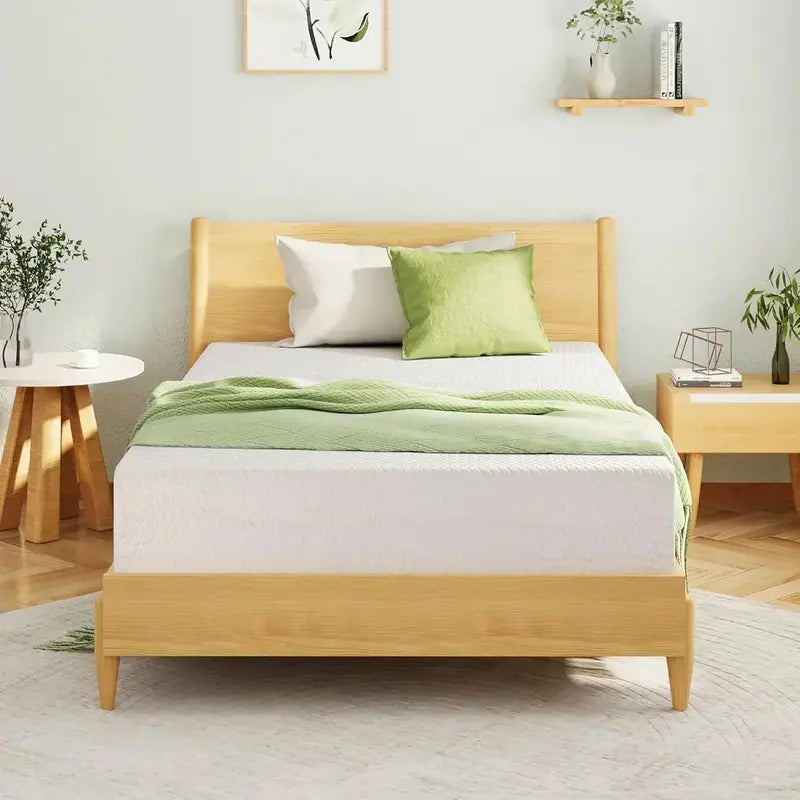 8-Inch Double Memory Foam Mattress  Balanced Medium-Firm Comfort for Everyday Sleep