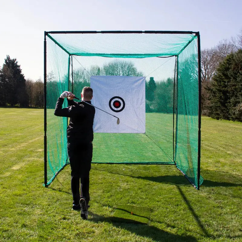 Portable Golf Practice Net and Hitting Cage for Home or Backyard Training
