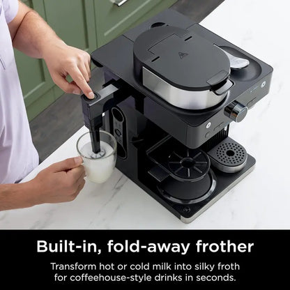 Ninja Espresso & Coffee Maker  3 Brew Styles, Single-Serve & Barista-Style System