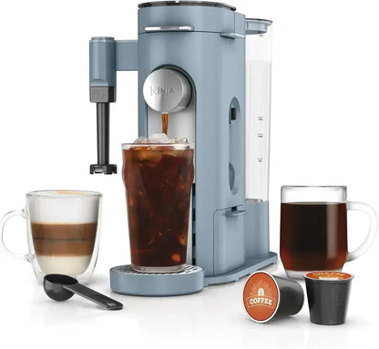 Ninja Single-Serve Coffee Maker with 56 oz Reservoir and Stone Finish