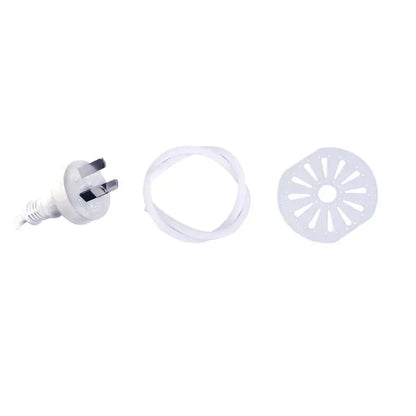 Devanti 5kg Portable Twin-Tub Washing Machine  Compact White Laundry Solution