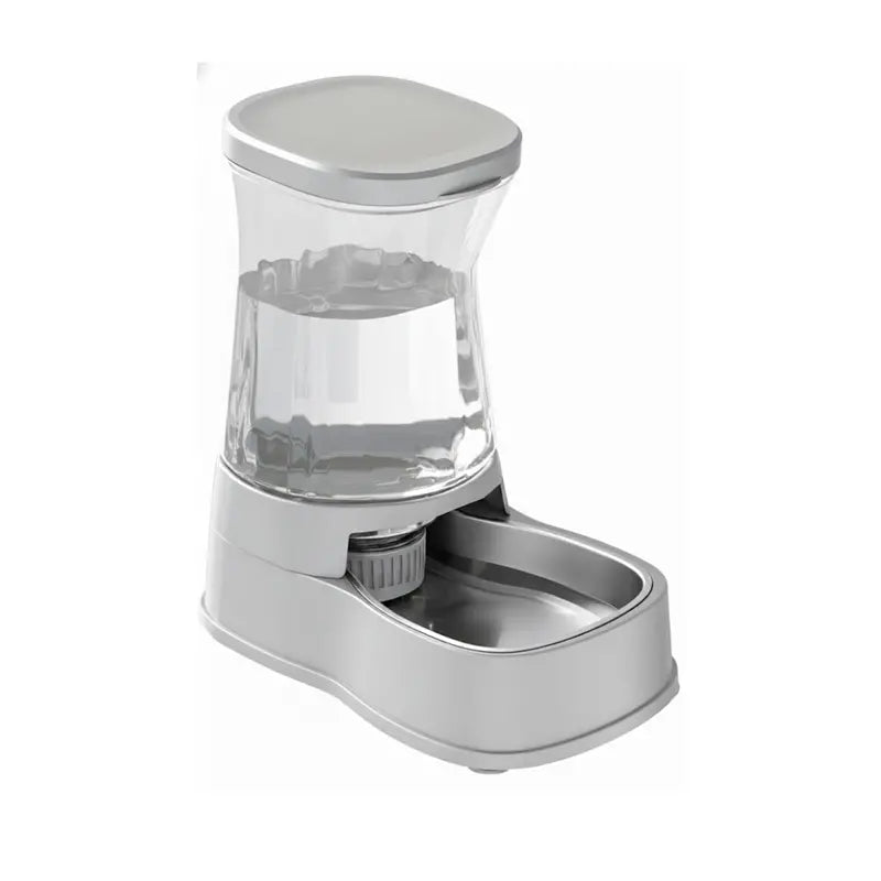 1-Gallon Gravity-Fed Automatic Water Dispenser with Stainless Steel Reservoir