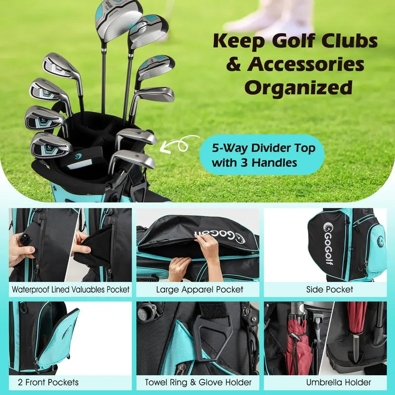 Women’s Complete Golf Set  12-Piece Right-Handed Ladies’ Club Collection