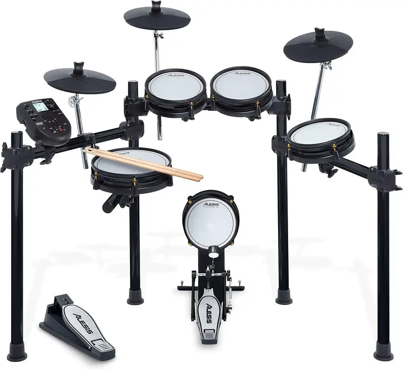 Alesis Command Mesh SE Drum Kit  Professional-Grade Electric Drum Set with USB MIDI and 600 Sounds