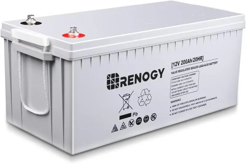 12V 100Ah AGM Deep Cycle Battery — Low Self-Discharge, High Surge Current, Maintenance-Free Power Source