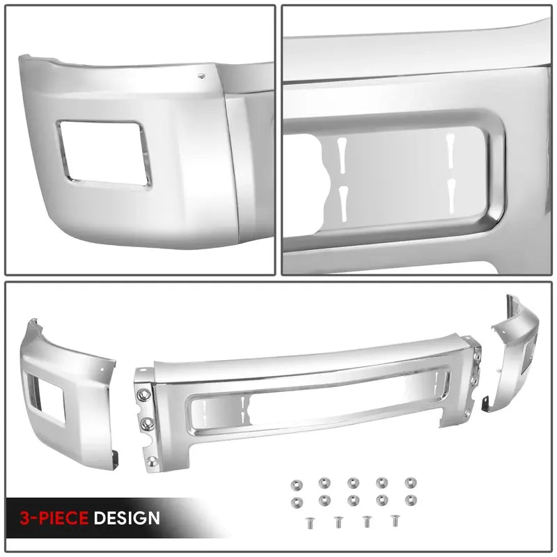 Modular Front Bumper for 20152019 Chevy Silverado 2500/3500  Without Parking Sensor Cutouts