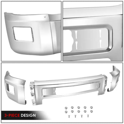 Modular Front Bumper for 20152019 Chevy Silverado 2500/3500  Without Parking Sensor Cutouts