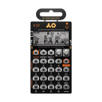 Teenage Engineering PO-33 K.O! Pocket Operator Synthesizer  Compact Music Maker