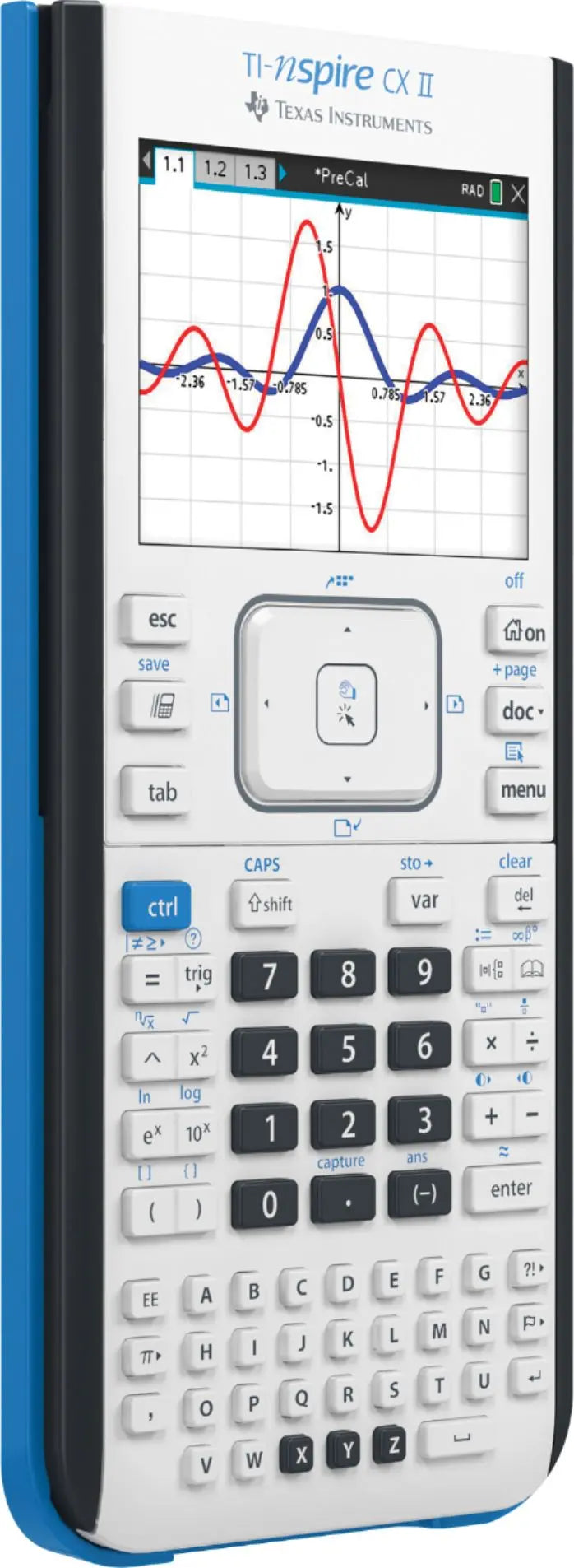 Texas Instruments TI-Nspire CX II Graphing Calculator  Advanced STEM Tool with Color Display, Rechargeable Battery, and Intuitive Interface