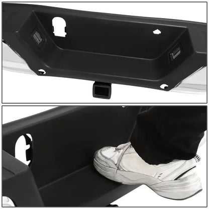 Ford F-150 Rear Step Bumper  Sensor Holes + Towing Package Compatibility (20152020)