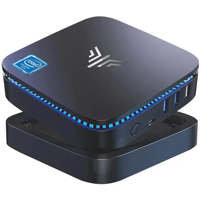 Kamrui AK1 Pro Mini PC  AMD Ryzen 7, 12GB DDR5 RAM, 256GB PCIe SSD, 4K Dual Display Support