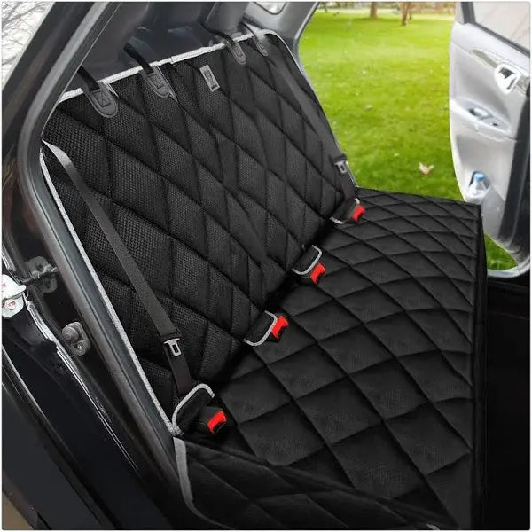 Bronzeman Heavy-Duty Waterproof Car Seat Cover  Nonslip, Durable, & Seat Belt Compatible