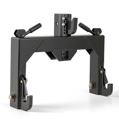 Adjustable 3-Point Quick Hitch  3000 lb Towing Capacity with 5-Position Height Settings