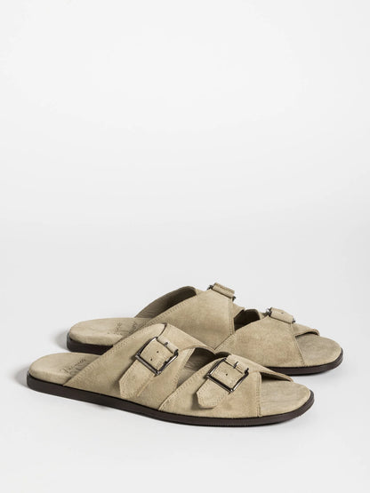 ALLY SANDAL SUEDE PEDRA