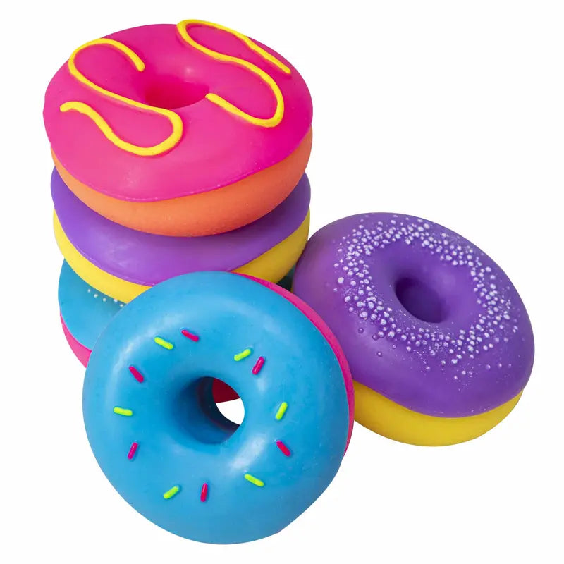 NeeDoh Dohnuts  Ring-Shaped Squishy Sensory Toy