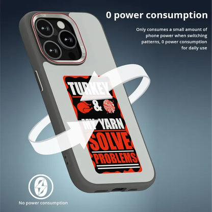 DIY E-Ink Display iPhone Case  Customizable Screen & MagSafe Support