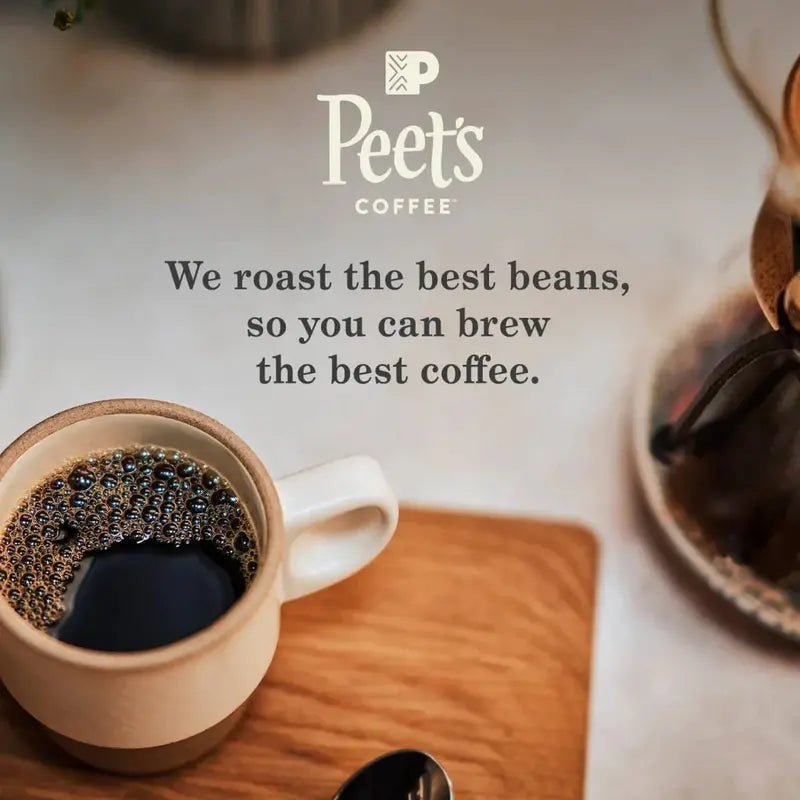 Peet’s Major Dickason’s Blend Dark Roast K-Cup Pods  Bold, Smoky, Full-Bodied Flavor