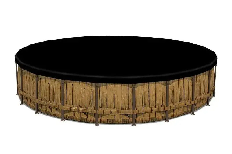 52-Inch Round Above-Ground Swimming Pool — 22-Foot Diameter Complete Set