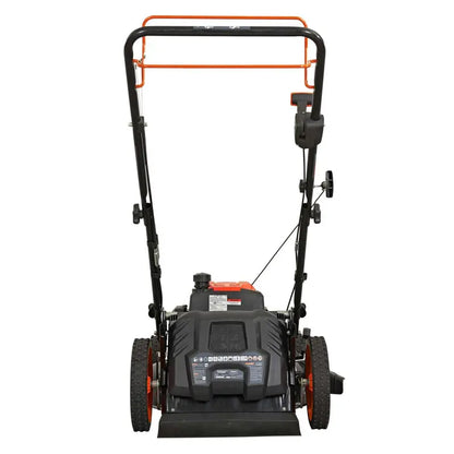 YARDMAX YG2860 22-Inch Gas Self-Propelled Lawn Mower — 201cc Engine, CVT Transmission, 3-in-1 Functionality, High-Wheel Design