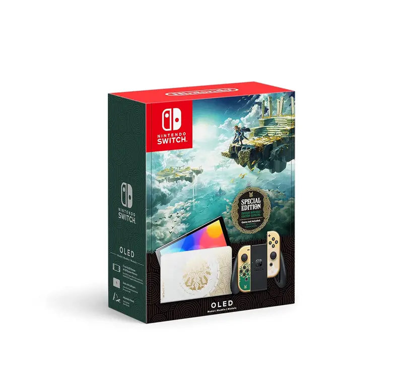 Renewed Nintendo Switch OLED Model  Includes White Joy-Con Controllers and Enhanced Display