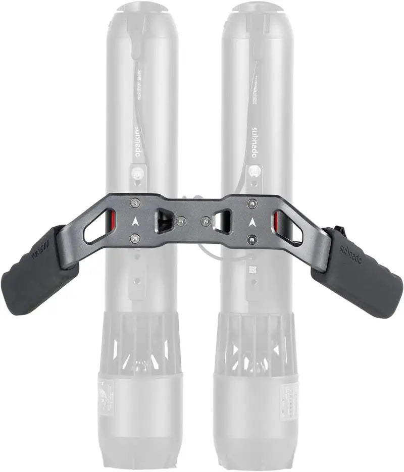 Dual Underwater Scooter Bundle: Includes Handle Brackets, Arm Mounts & Accessory Rings