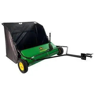 John Deere 42-Inch Trailing Lawn Sweeper  24-Cubic-Foot Capacity with Adjustable Brush Height