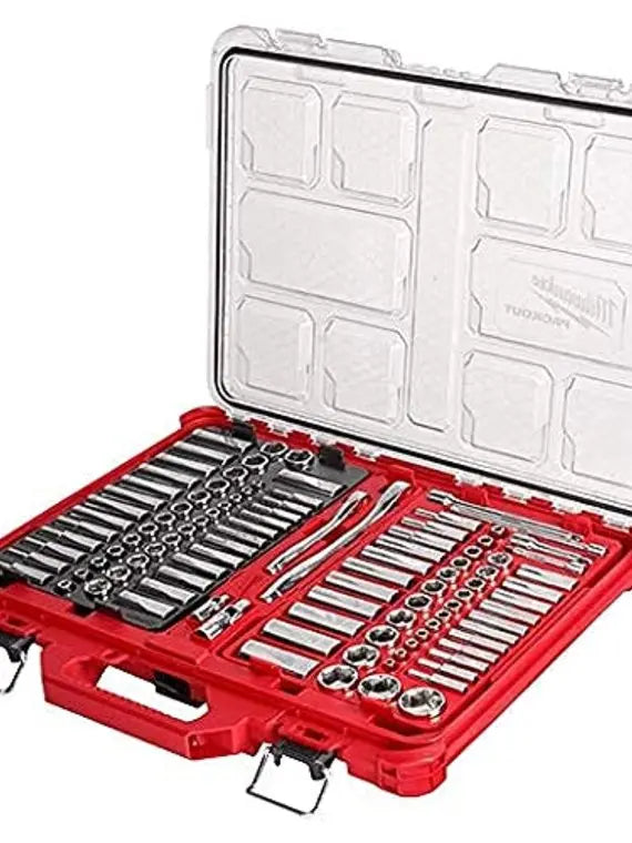 Milwaukee Ratchet & Socket Set 106PC 48-22-9486  Durable, Comprehensive Tool Kit
