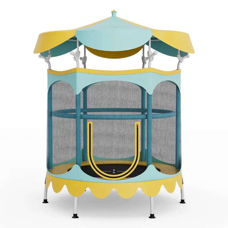 Junior Bounce Trampoline for Backyard Play and Safe Exercise
