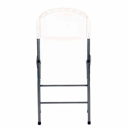 Mainstays Premium Resin Folding Chair, 4-Pack, White