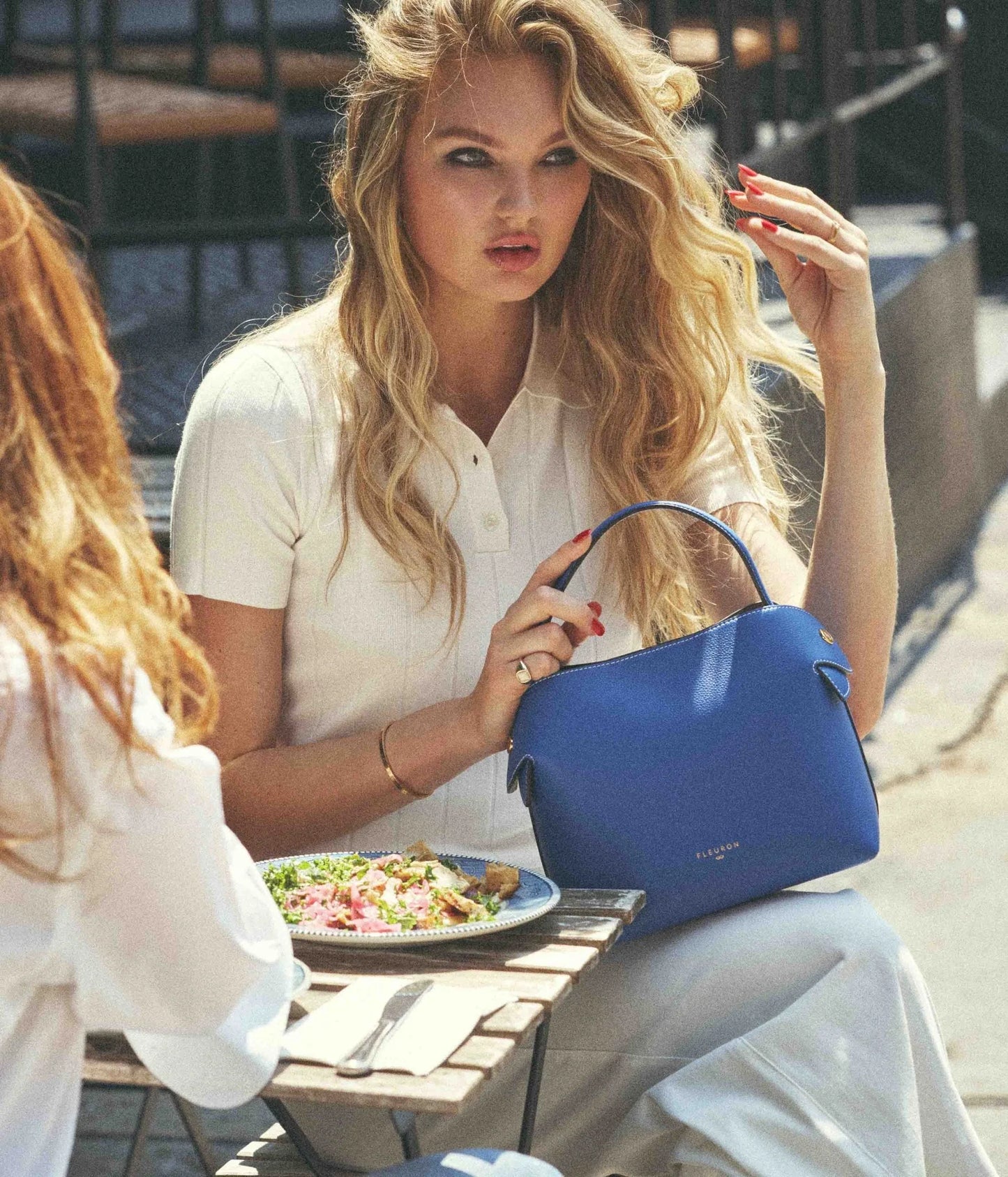 Medium Swann | Bleu Cobalt