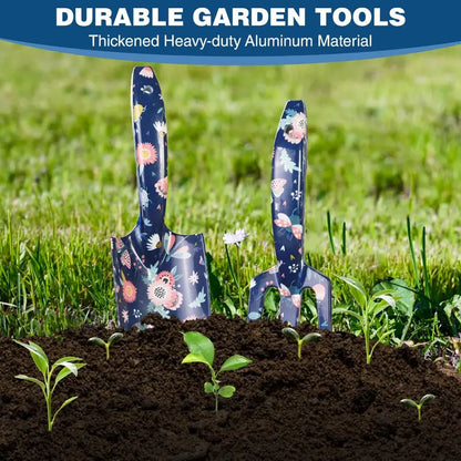 WORKPRO 4-Piece Heavy-Duty Aluminum Garden Tool Set