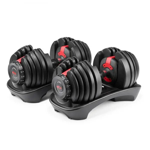 Bowflex SelectTech 552 Adjustable Dumbbell Set  Authentic Pair (552.5 lbs Each)