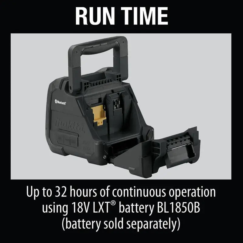 Makita 18V LXT /12V max CXT Lithium-Ion Cordless Bluetooth Job Site Speaker (Tool Only) XRM08B