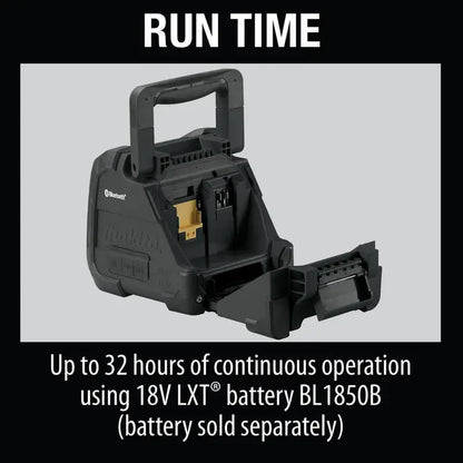 Makita 18V LXT /12V max CXT Lithium-Ion Cordless Bluetooth Job Site Speaker (Tool Only) XRM08B